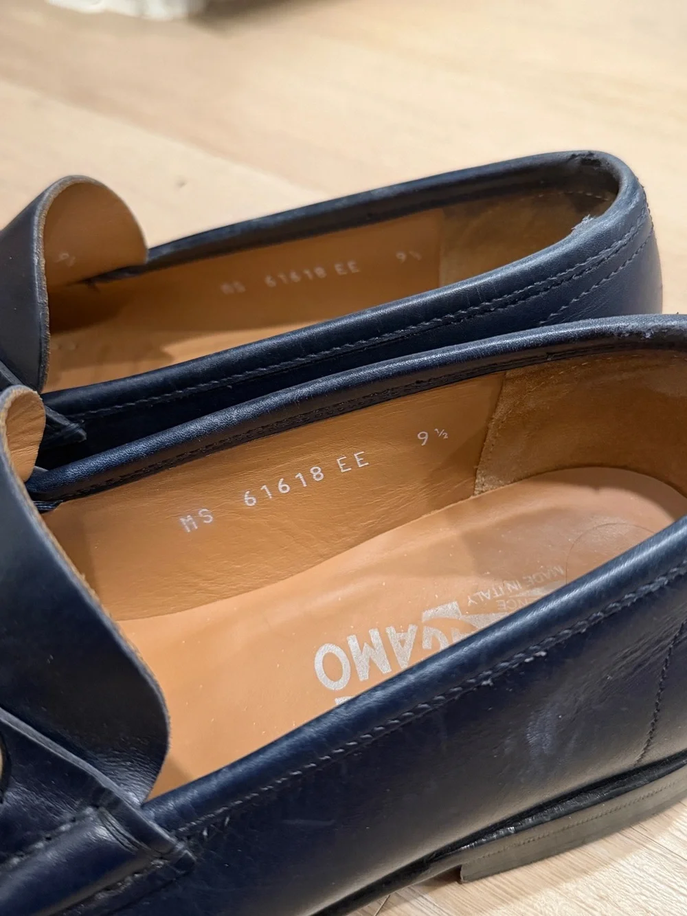 Salvatore Ferragamo Black Leather Bit Loafers